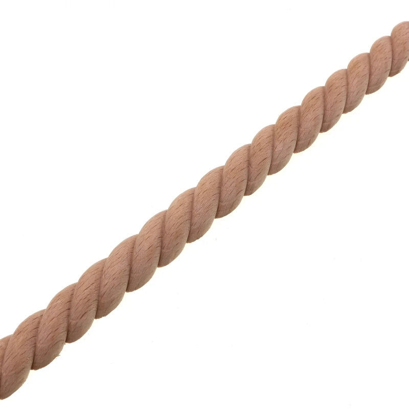 RUNBAZEF Wooden Carved Woods Twist Lines Style Decorative Indoor Door Semi Home Decoration Accessories Figurines Miniatures