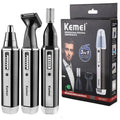 Kemei KM-6630 6631 6632 trimmer for men Nose and ear trimmer Rechargeable Trimmer For Hair Beard Nose And Ear Cleaner Grooming